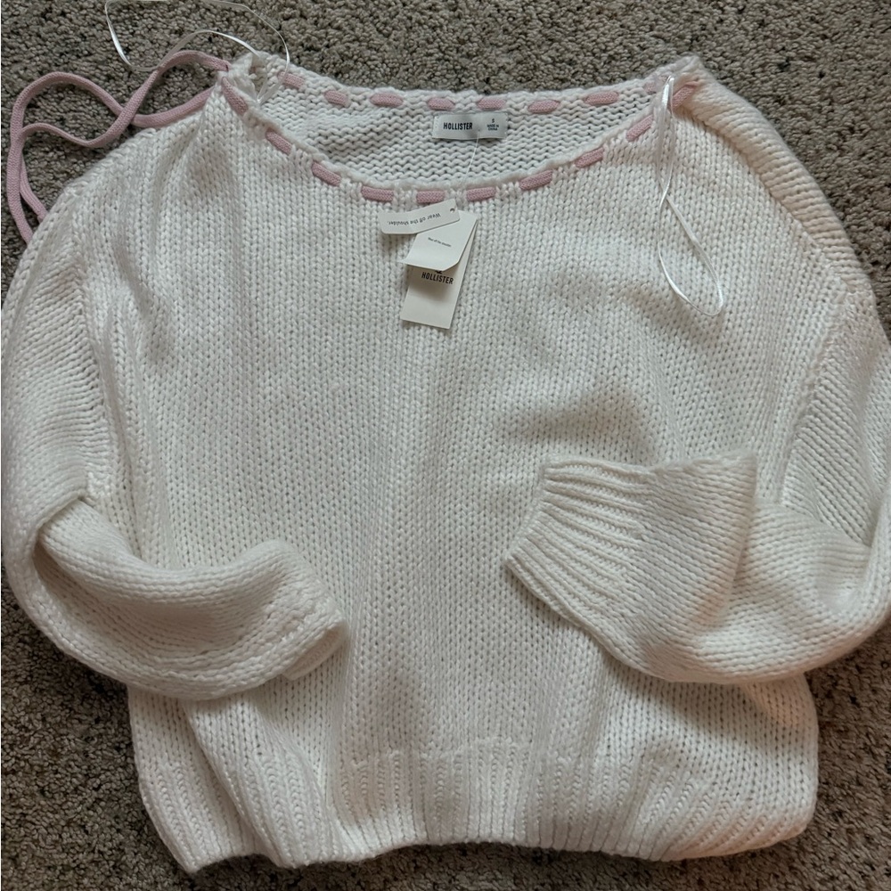 Hollister Tie Sweater